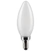 Satco 4-Watt B11 LED - Frosted - Candelabra Base - 5000K - 350 Lumens - 120 Volts, 2PK S21826